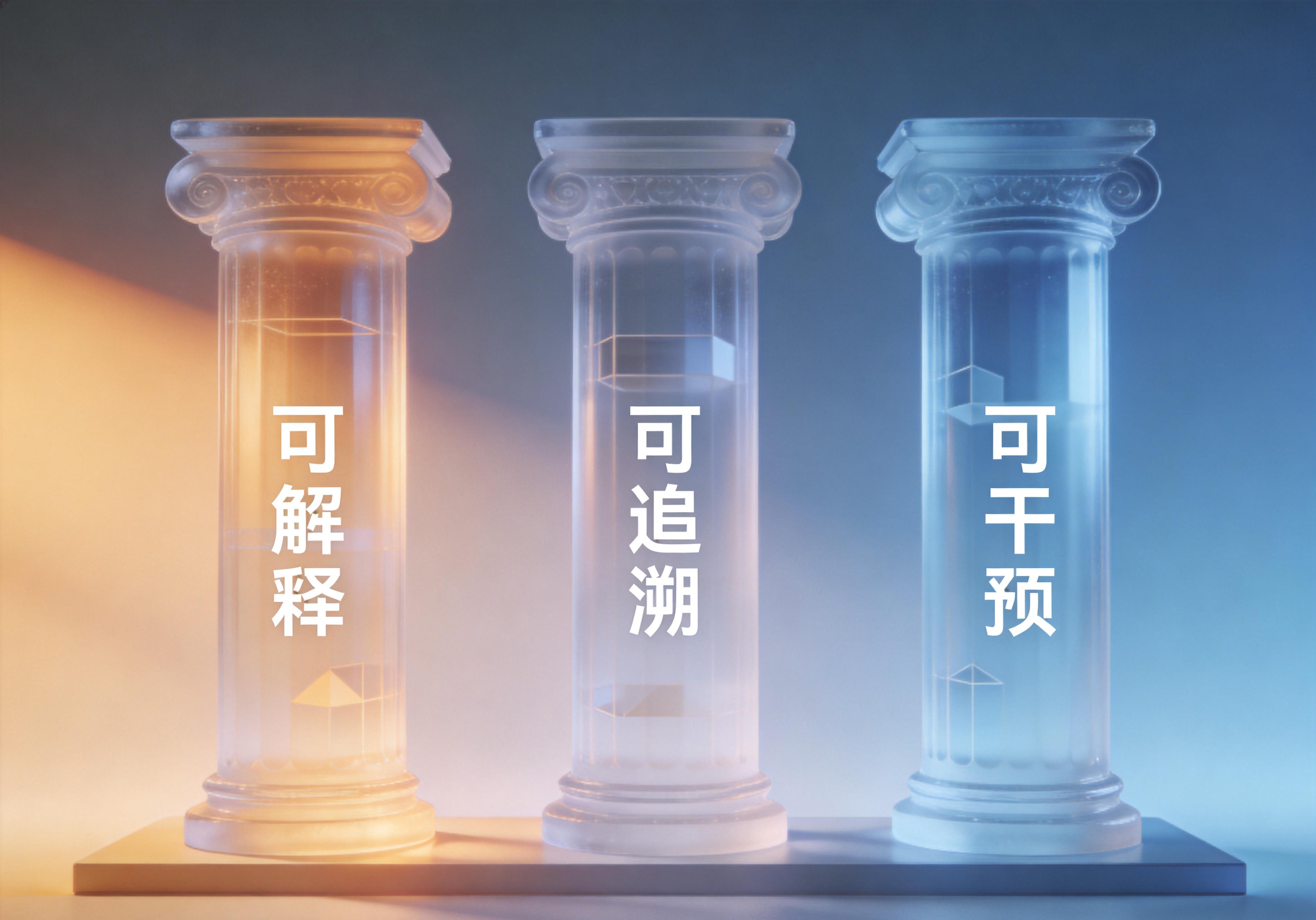 信任的三根支柱:可解释、可追溯、可干预