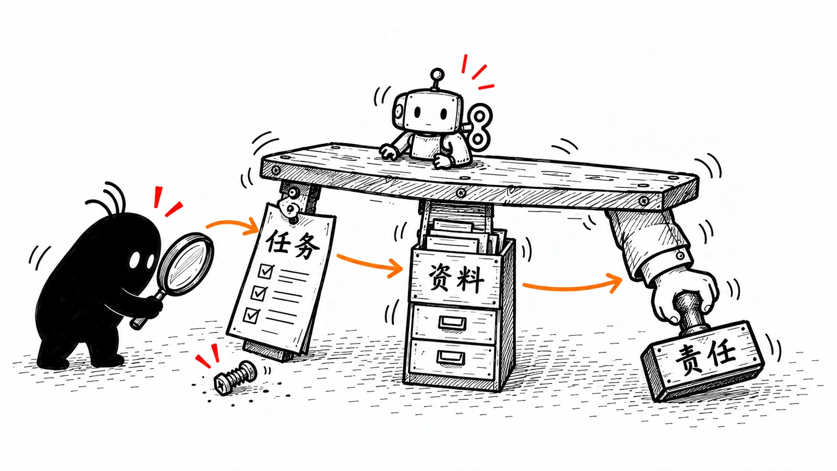 按任务、资料、责任依次排查 AI 项目停滞点